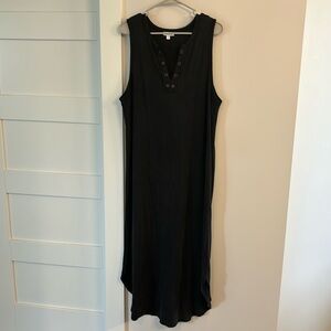 Mittoshop long black dress